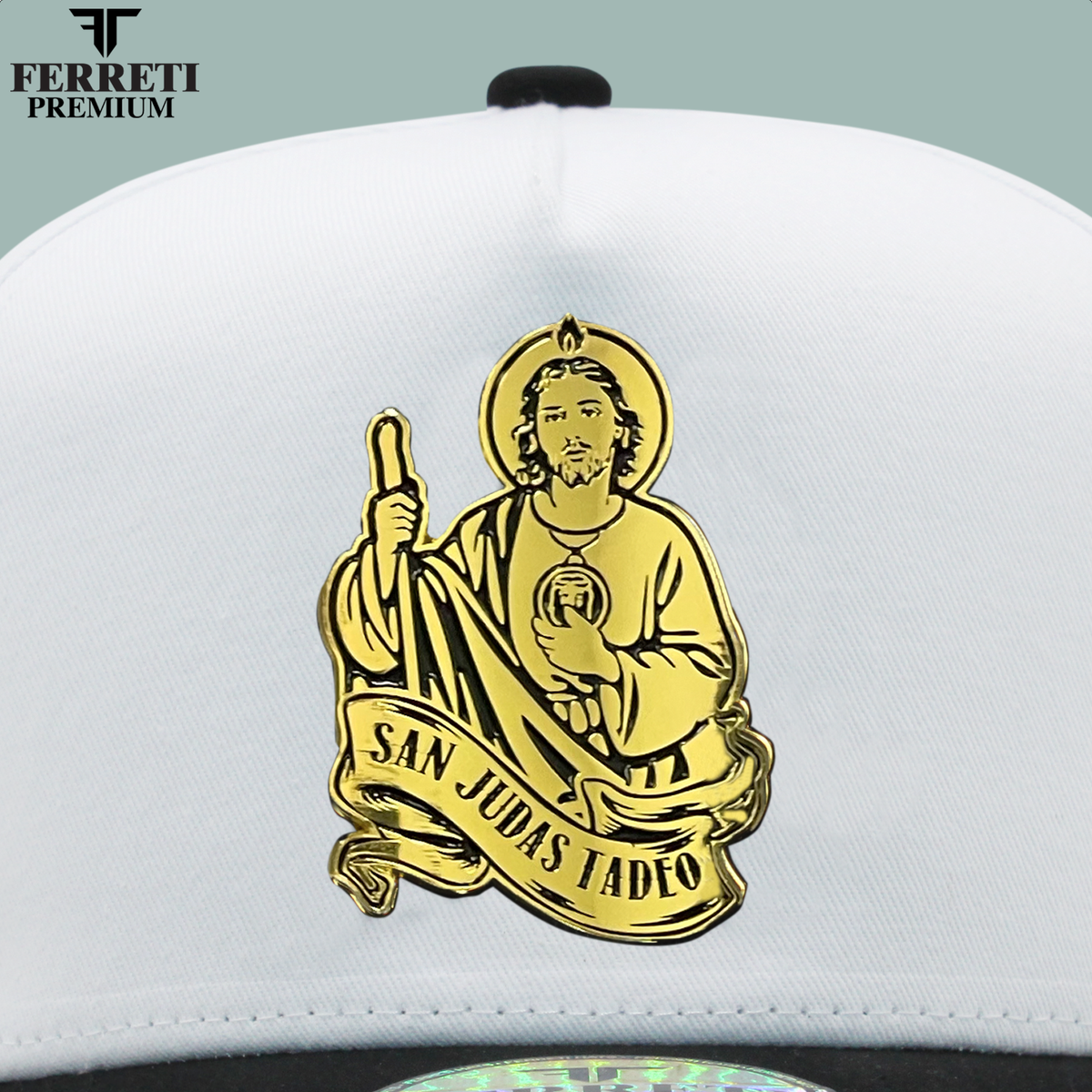 Saint Juditas Cap in Wine and Black Culiacan FERRETI – Estilo Rojo