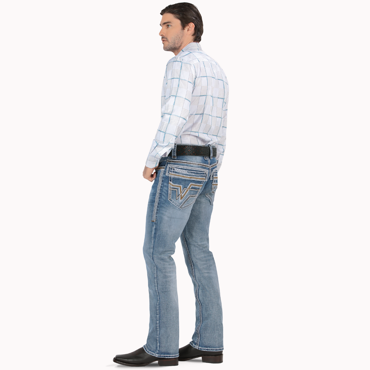 Pantalon Vaquero de Mezclilla LAM-9052LightBlue