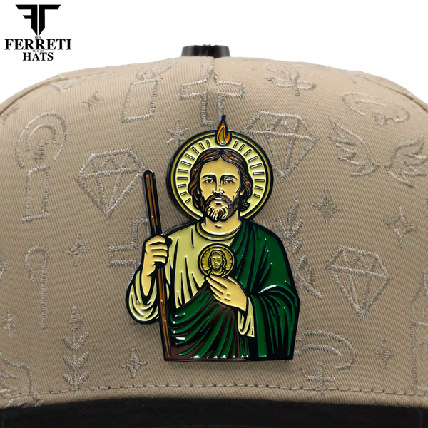 FERRETI HATS PREMIUM FT172 San Judas Tadeo Beige