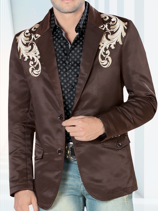 Embroidered MONTERO Jacket For Men Style MT-2173