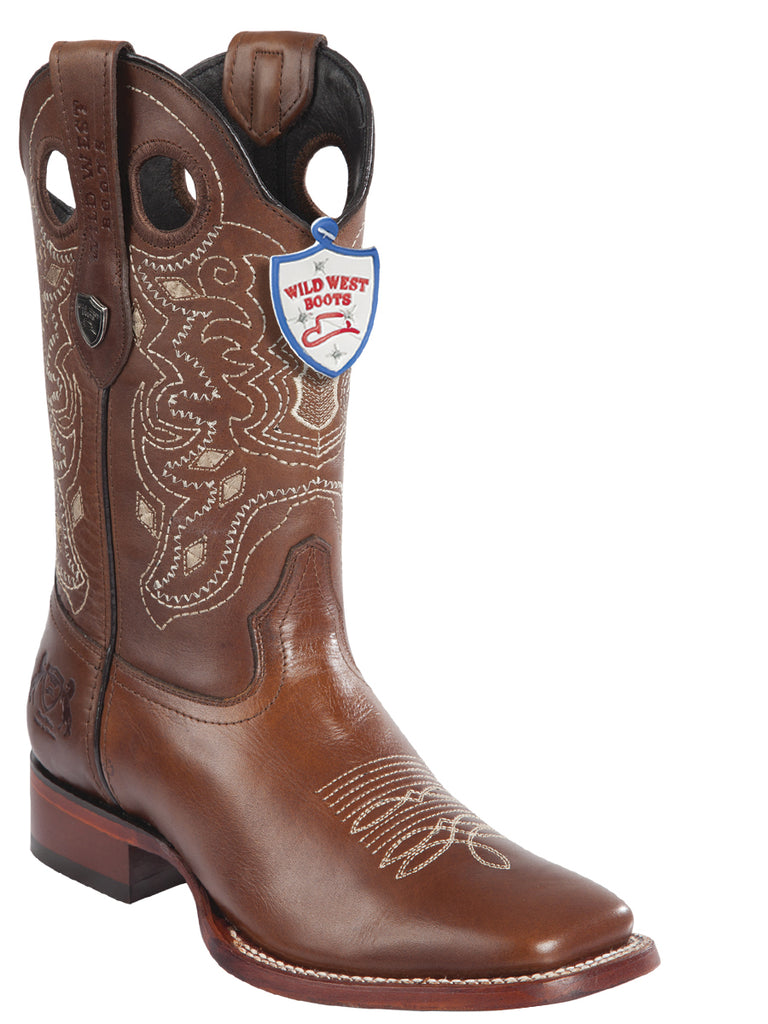 Rodeo Wild West Boot For Men Original Last Bull Dog 28243807 Brown