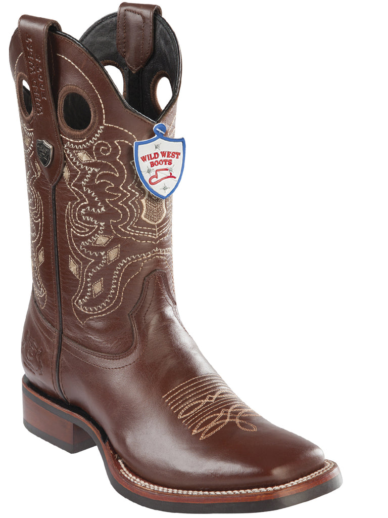 Rodeo Wild West Boot For Men Original Last Bull Dog 28253807 Brown
