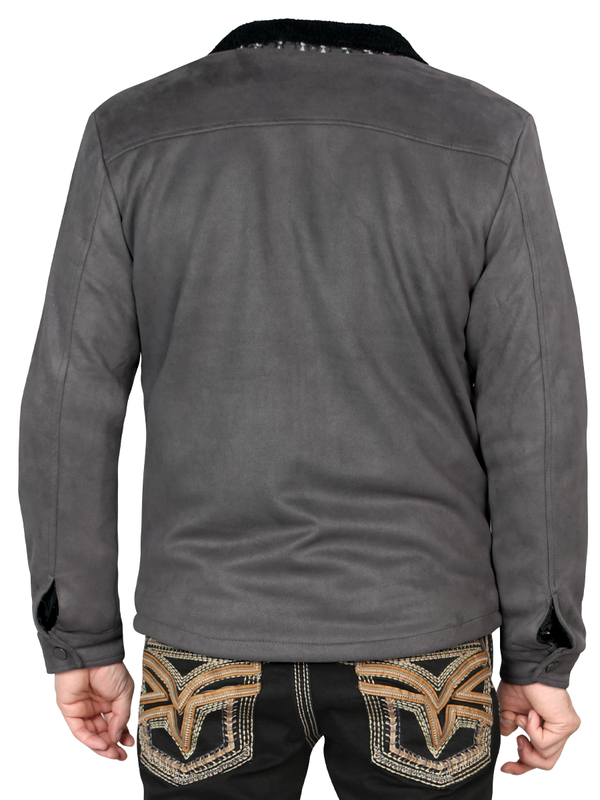 LAMASINI Jacket Style LM610 - Charcoal