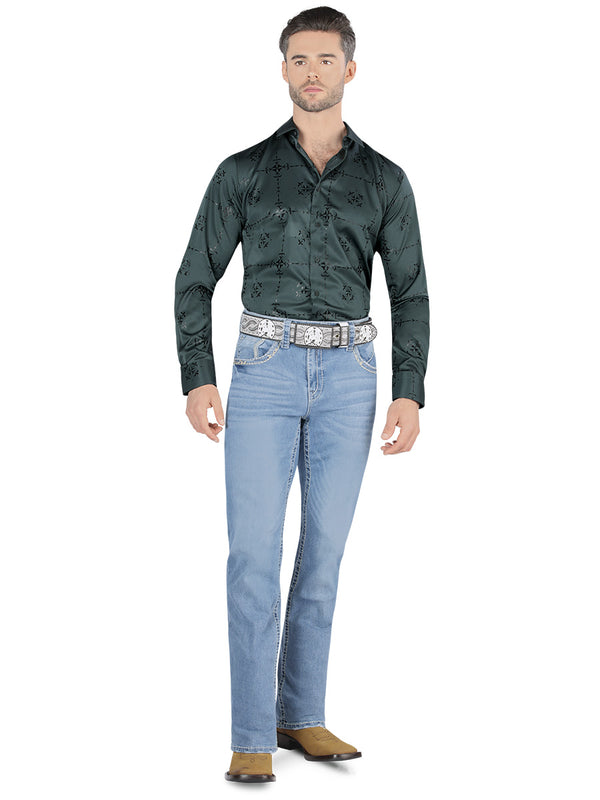 Pantalón para Hombre de Mezclilla Vaquero MONTERO (Heavy Denim) MT-4605