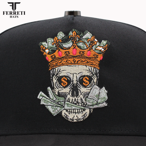 FERRETI HATS PREMIUM FT140 Skull Crown