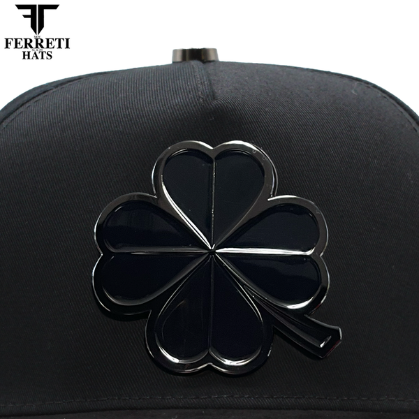 FERRETI HATS PREMIUM FT116 – The Lucky Black on Black