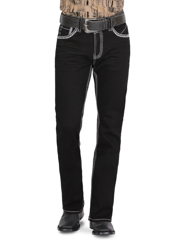 Pantalón para Hombre de Mezclilla Vaquero MONTERO 39500 (Heavy Denim)