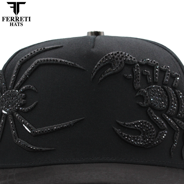 FERRETI HATS PREMIUM FT196 Black Deadly