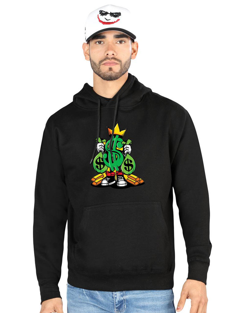 FERRETI HATS Cotton Hoodie Rey Dinero
