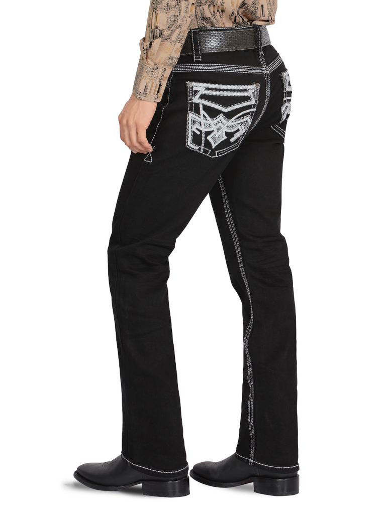 Pantalón para Hombre de Mezclilla Vaquero MONTERO 39500 (Heavy Denim)