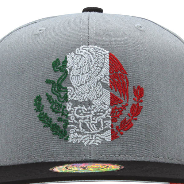 Culiacan Shield of Mexico Embroidered Ferreti Cap