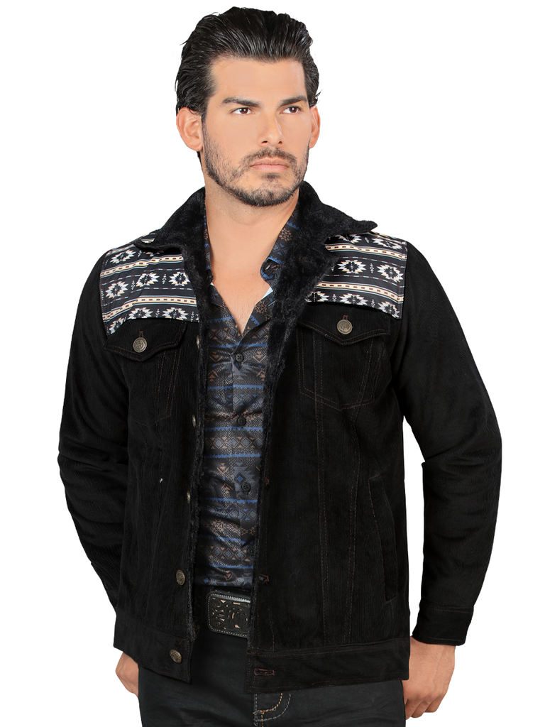 Chamarra LAMASINI Estilo LM6001 - Negro