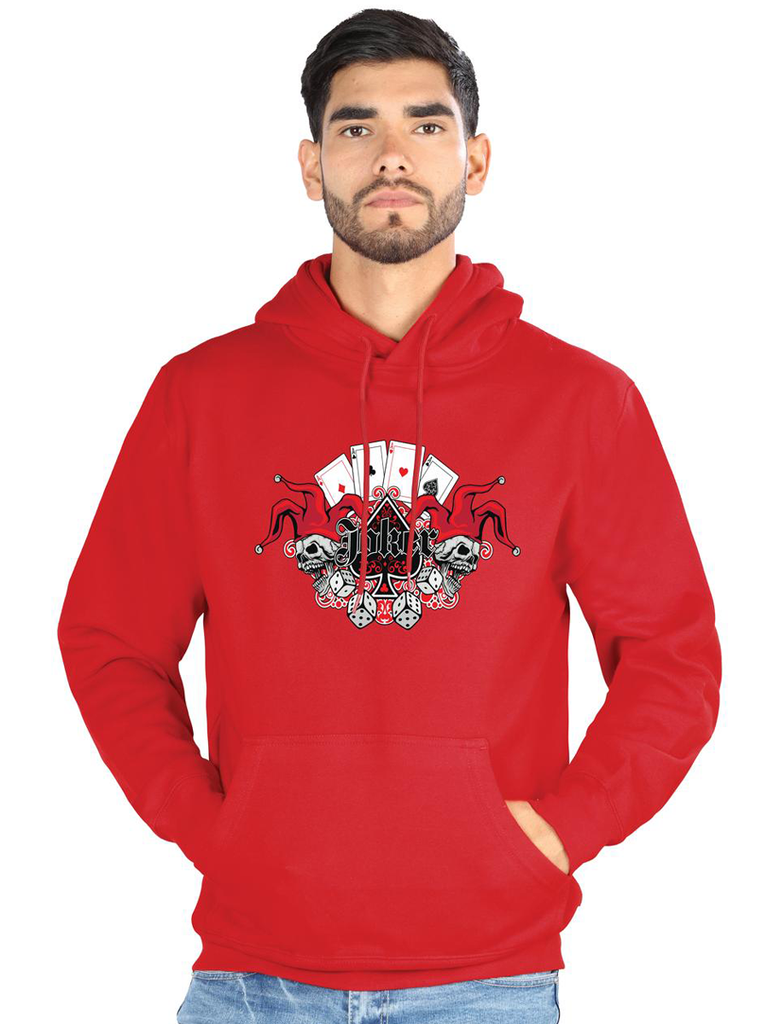 FERRETI HATS Cotton Hoodie Skull Joker