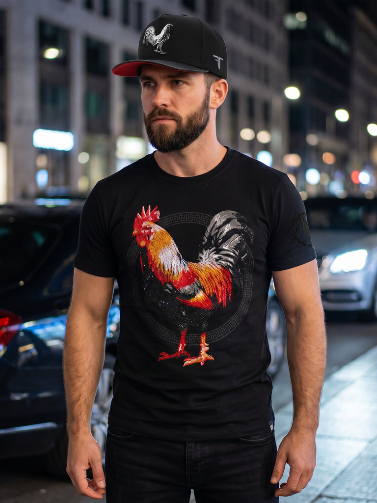 CD94662 Rooster Legacy Premium Tee – Slim Fit