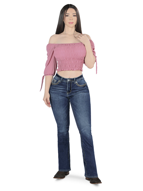 DANESI Stretch Denim Jeans Code D826