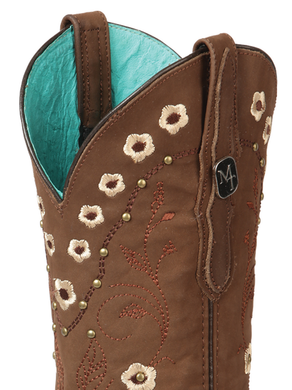  Botas Vaqueras para Dama MONTERO Horma Bulldog DMT-12-DN Camel