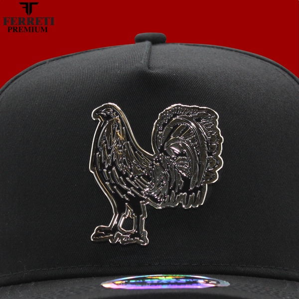 FERRETI HATS PREMIUM FT108 Metal Rooster