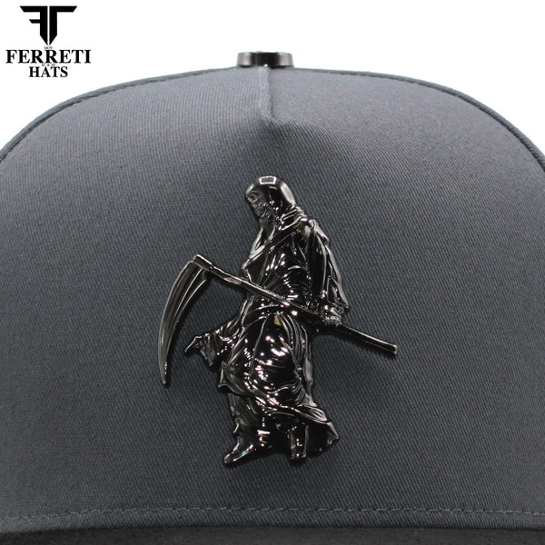 FERRETI HATS PREMIUM FT124 La Muerte Gris