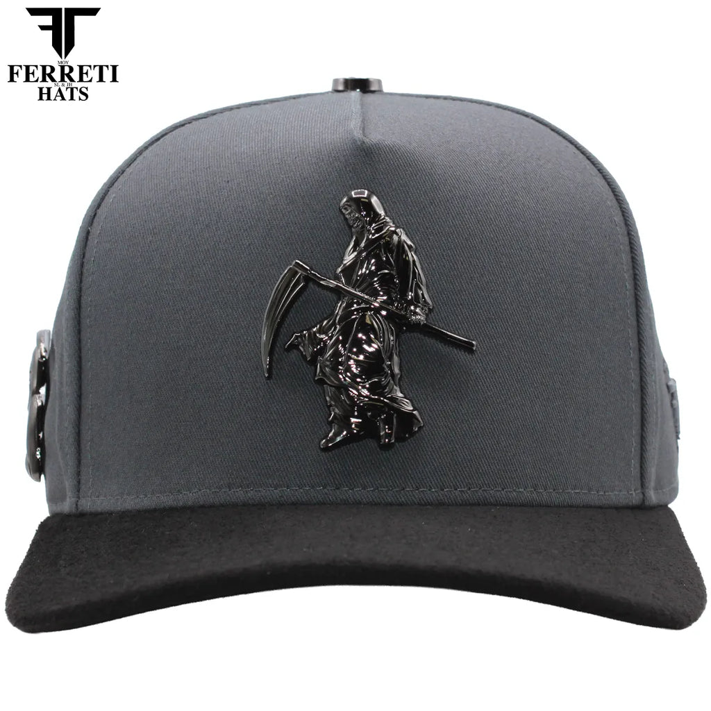 FERRETI HATS PREMIUM FT124 La Muerte Gris