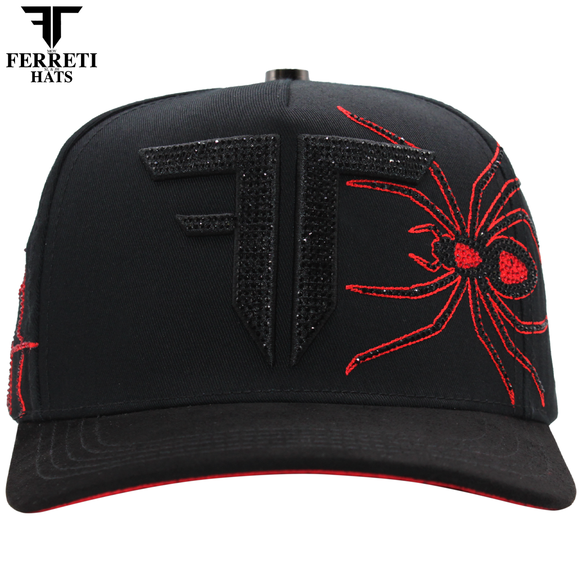 FERRETI HATS PREMIUM FT178 FT Spider Black