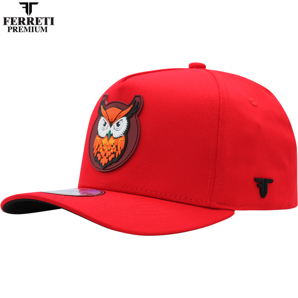 FERRETI PREMIUM HATS FT76 THE PREMIUM RED OWL