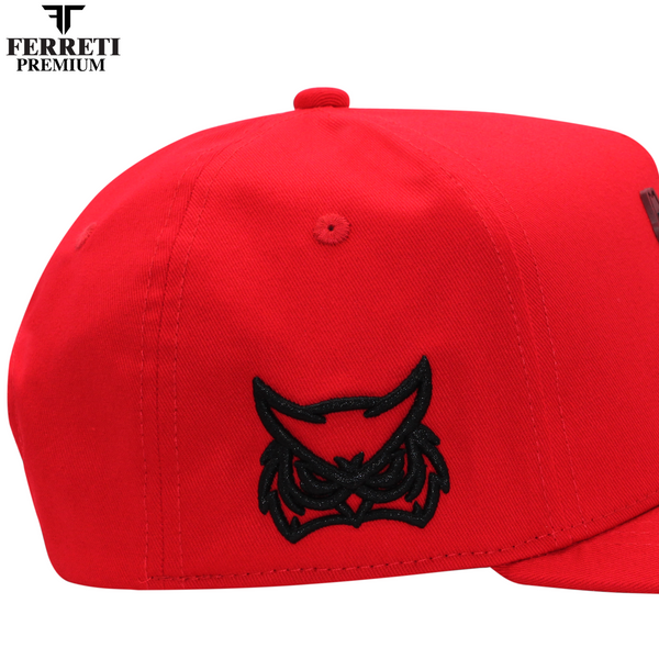 FERRETI PREMIUM HATS FT76 THE PREMIUM RED OWL