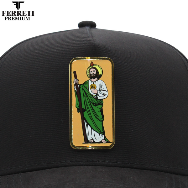 FERRETI HATS PREMIUM FT78 Saint Jude Metal Pin