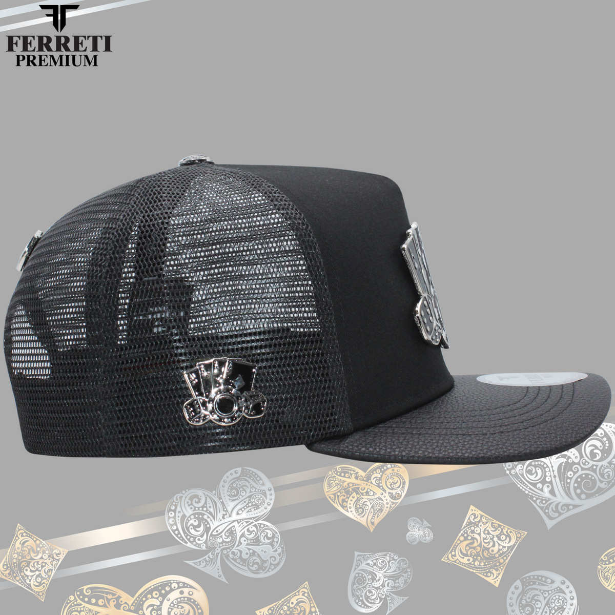 FERRETI HATS PREMIUM FT86M The 3 Vices Maya – Estilo Rojo