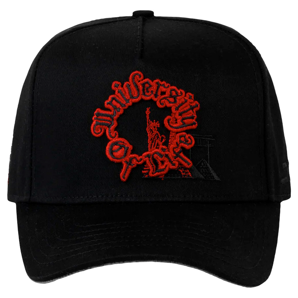 JC Hats University of Live CURVED Gray