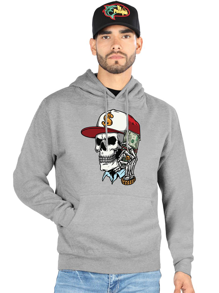 FERRETI HATS Cotton Hoodie Skull Cap
