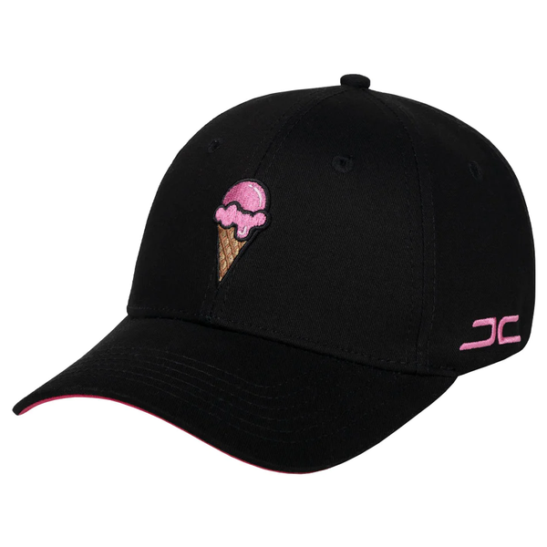 Gorra JC HATS Ice Cream Curve Black Dama