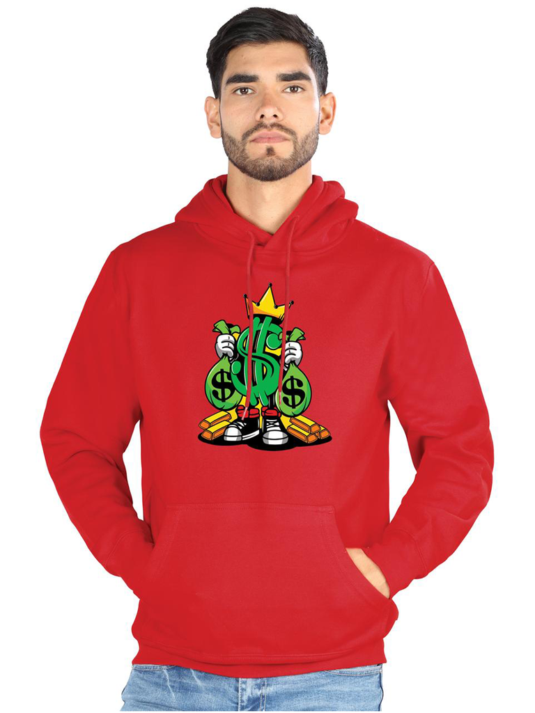 FERRETI HATS Cotton Hoodie King Money