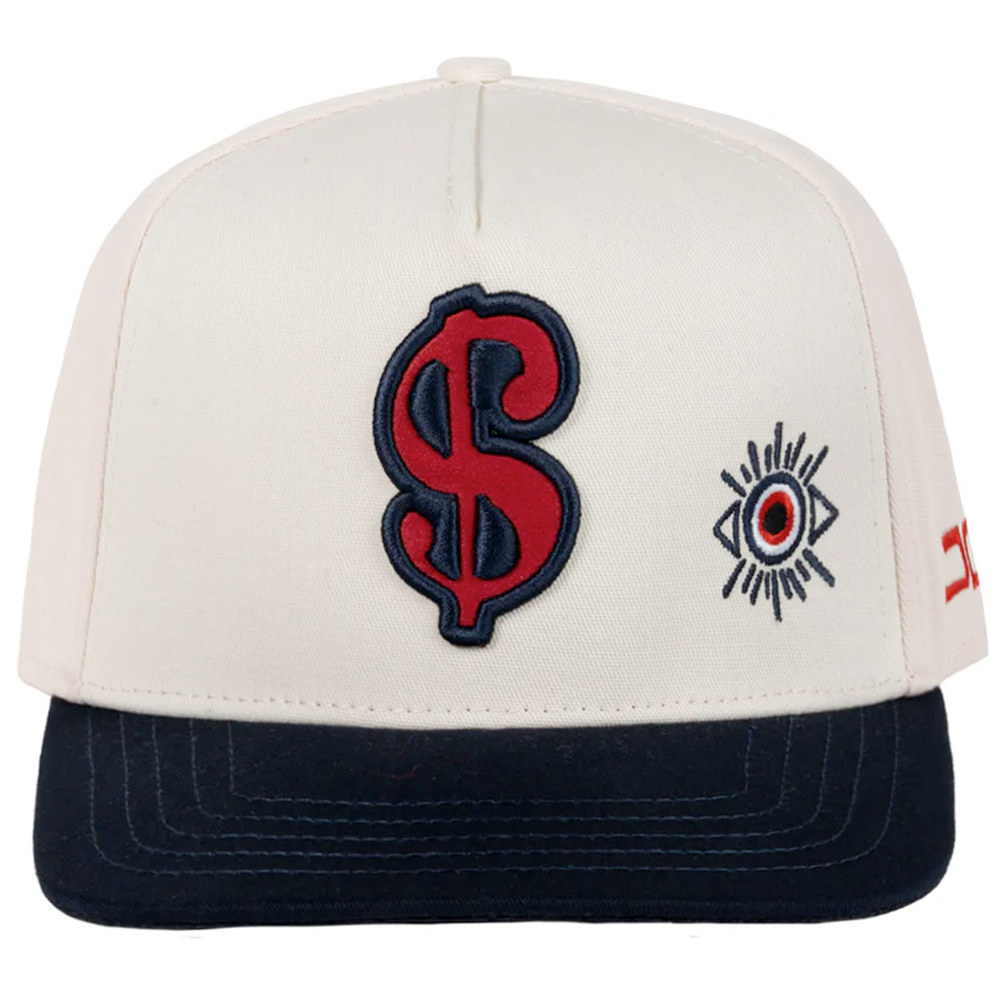 JC Hats Cash Money Beige Navy