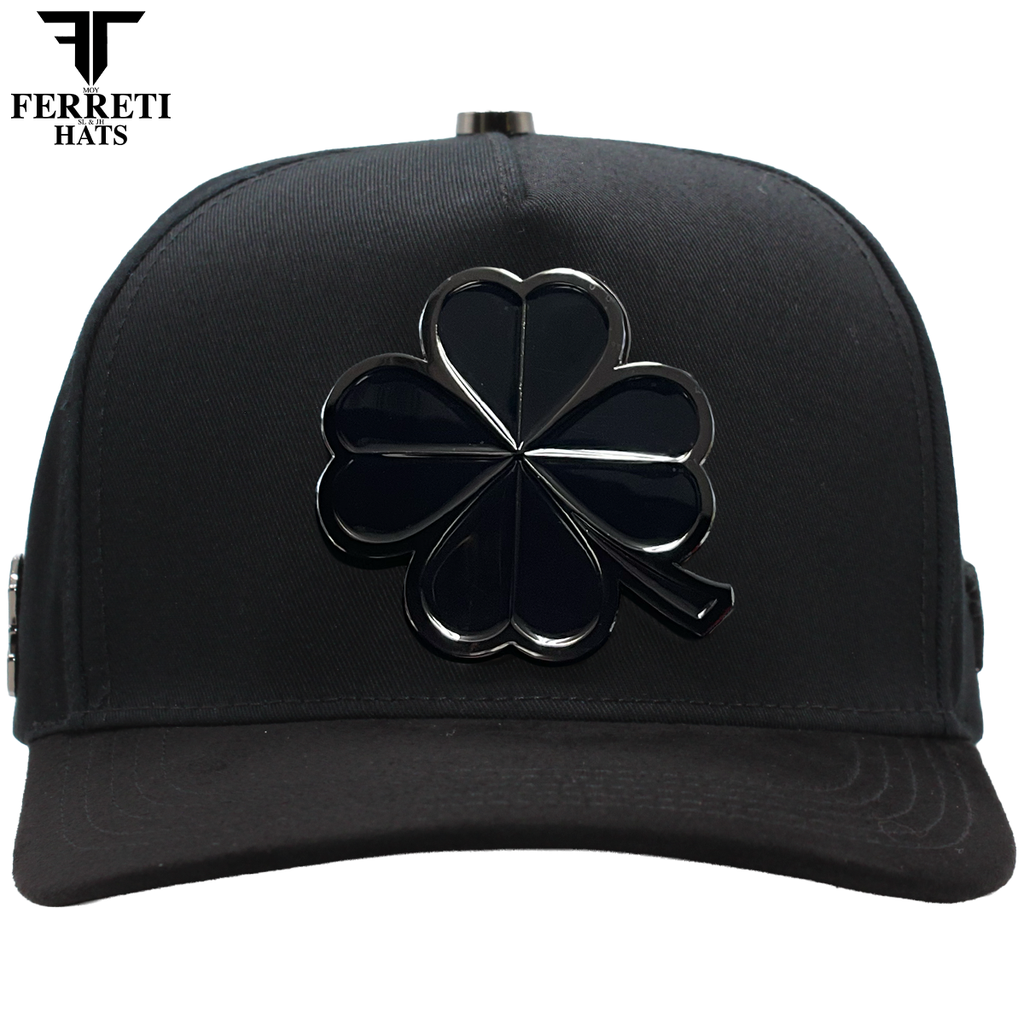 FERRETI HATS PREMIUM FT116 – The Lucky Black on Black