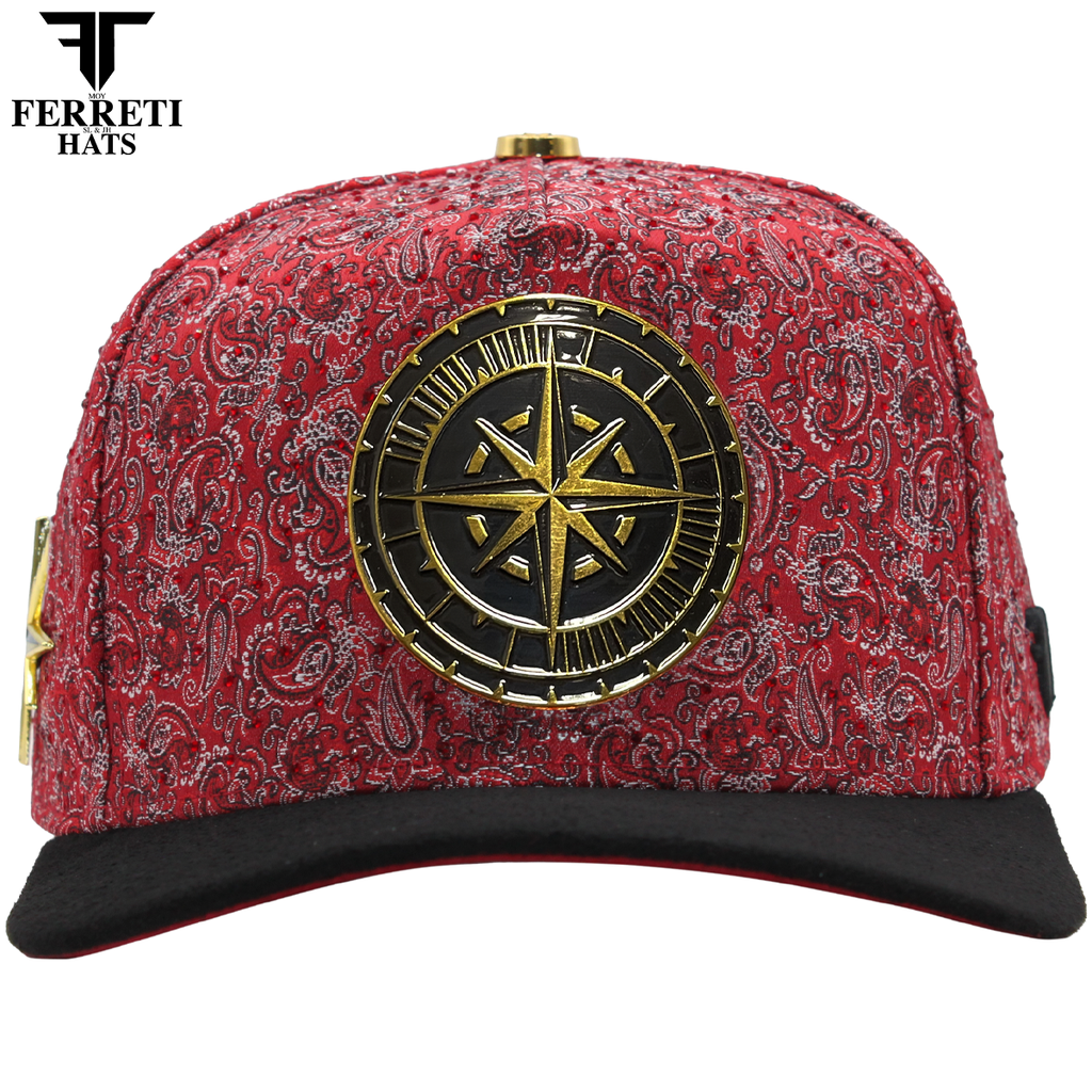 FERRETI HATS PREMIUM FT202 Royal Compass