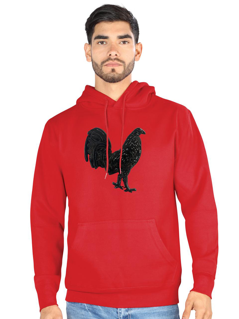 FERRETI HATS Cotton Hoodie The Rooster
