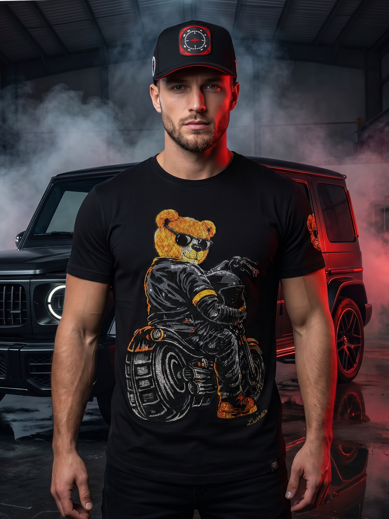 LAV94826 Premium Bear Rider Tee – Luxury Edition