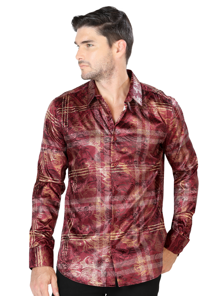 LAMASINI Men's Fashion Shirt Style LM-1809