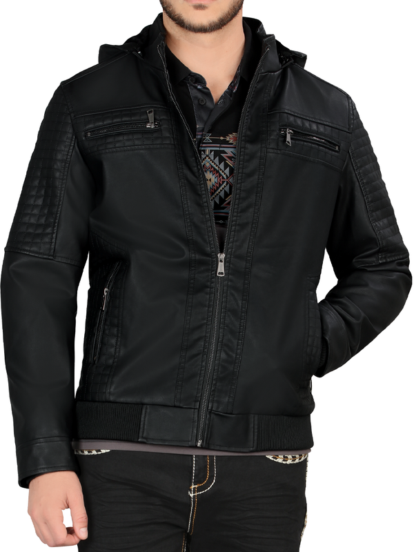LAMASINI Jacket Style LM612 - Black