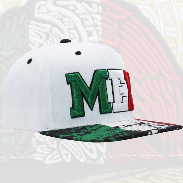 México N21MX113-WHT/BLK GORRA