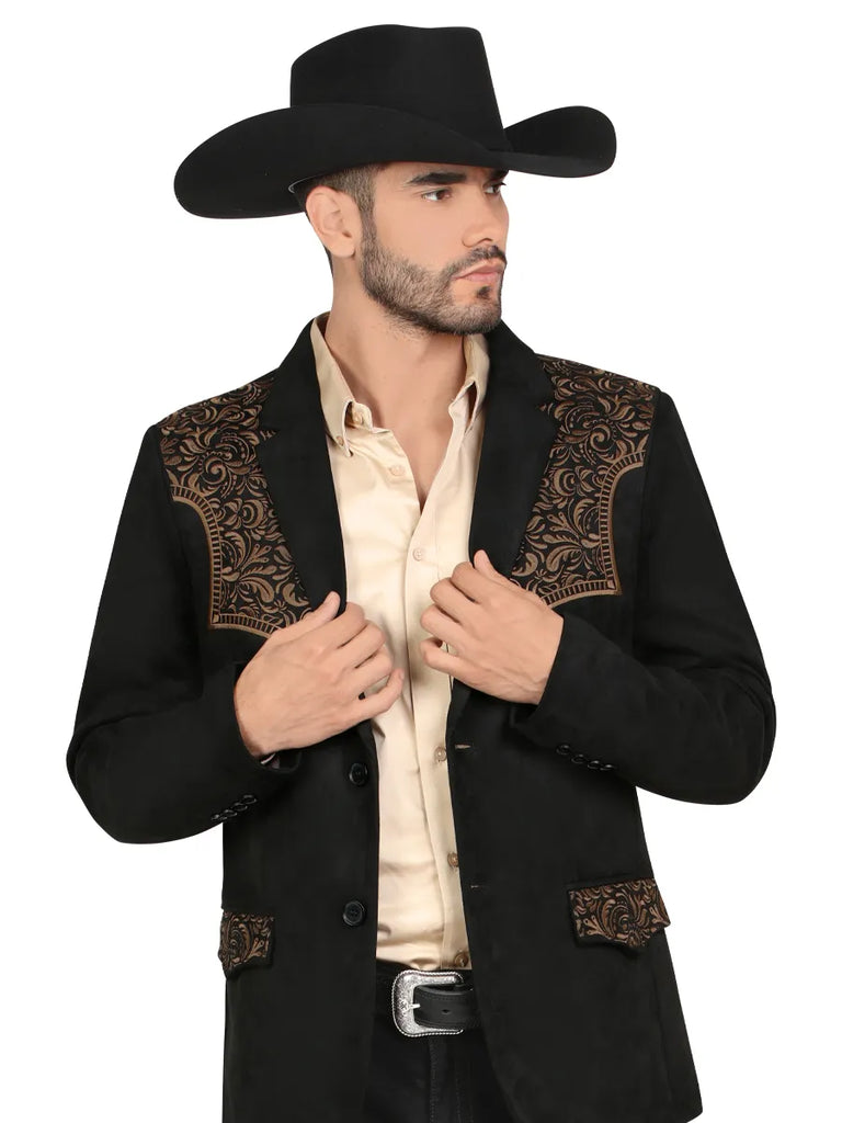 Saco MONTERO Para Caballero Estilo MT-2188 Negro