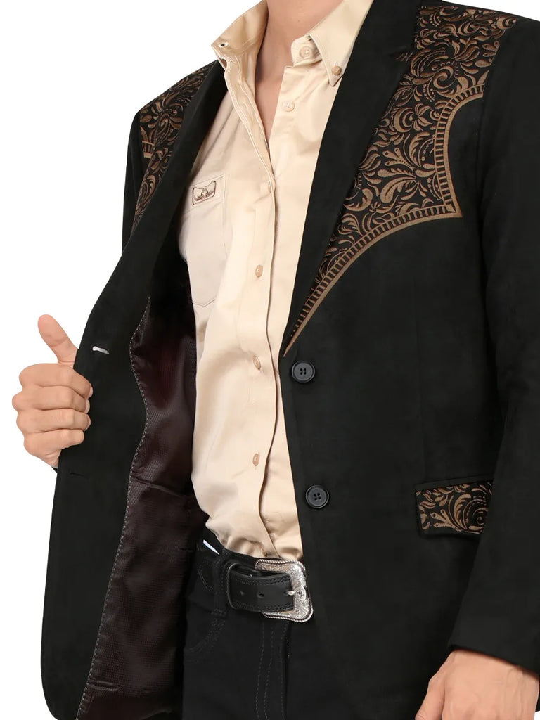 Saco MONTERO Para Caballero Estilo MT-2188 Negro