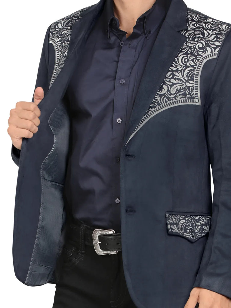 Saco MONTERO Para Caballero Estilo MT-2188 Navy