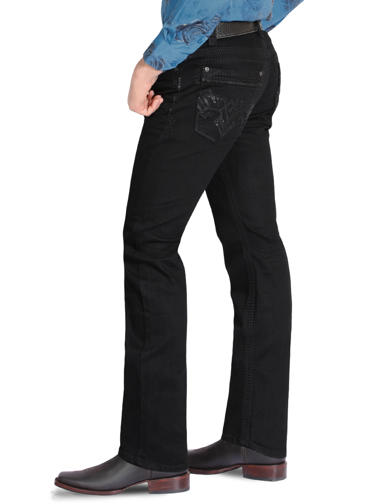 Pantalón para Hombre de Mezclilla Vaquero MONTERO 39501 (Heavy Denim)