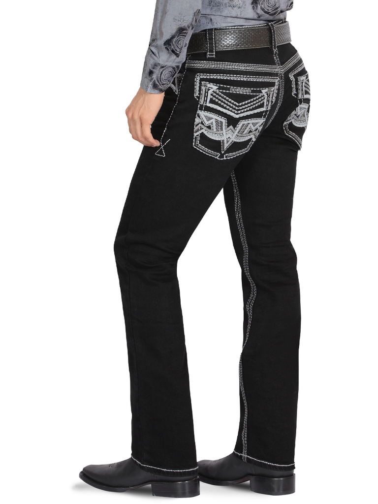 Pantalón para Hombre de Mezclilla Vaquero MONTERO 39503 (Heavy Denim)