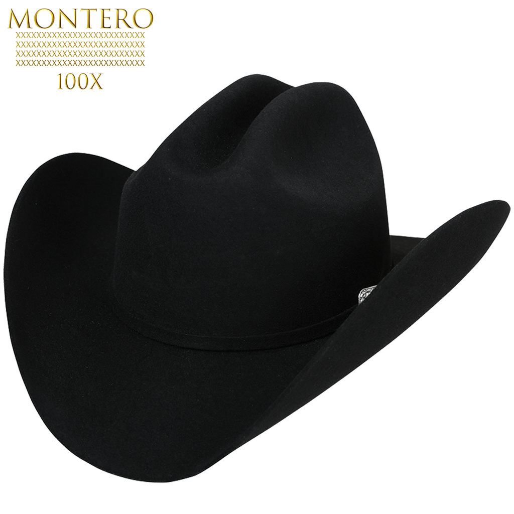 Texana MONTERO Negra 100X Horma Marlboro