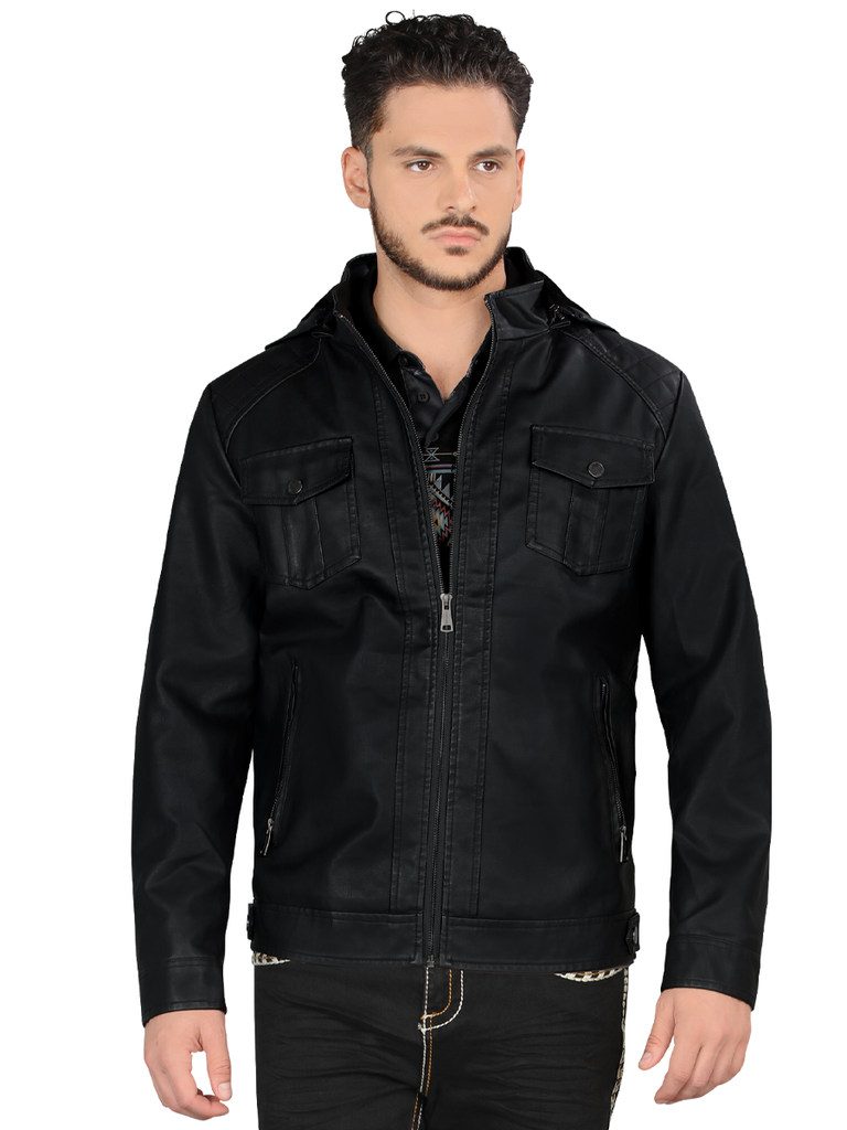 Chamarra LAMASINI Estilo LM611 - Negro