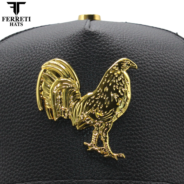 FERRETI HATS PREMIUM FT192 Mr Gallo Mesh Black P.U.