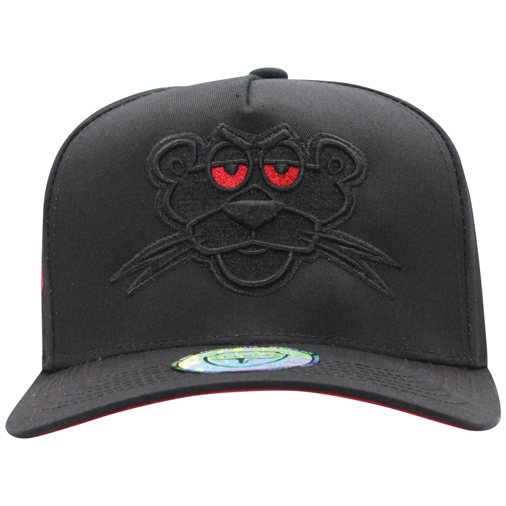 Culiacan The Panther Black Embroidery Vicera Mexico Ferreti Cap