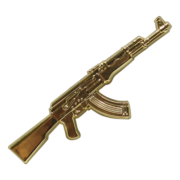 Pin FERRETI Rifle Dorado